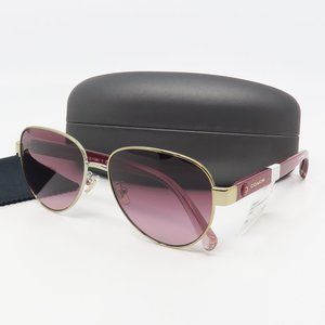 HC 7111 90058H Coach Gold/ Red Gradient Sunglasses